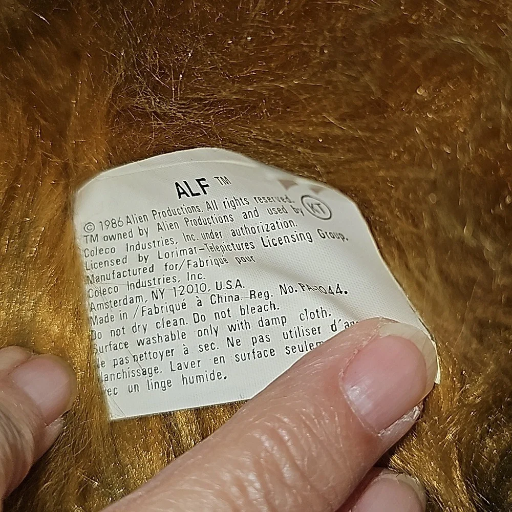 Vintage 1986 ALF Plush - Picture 6 of 9